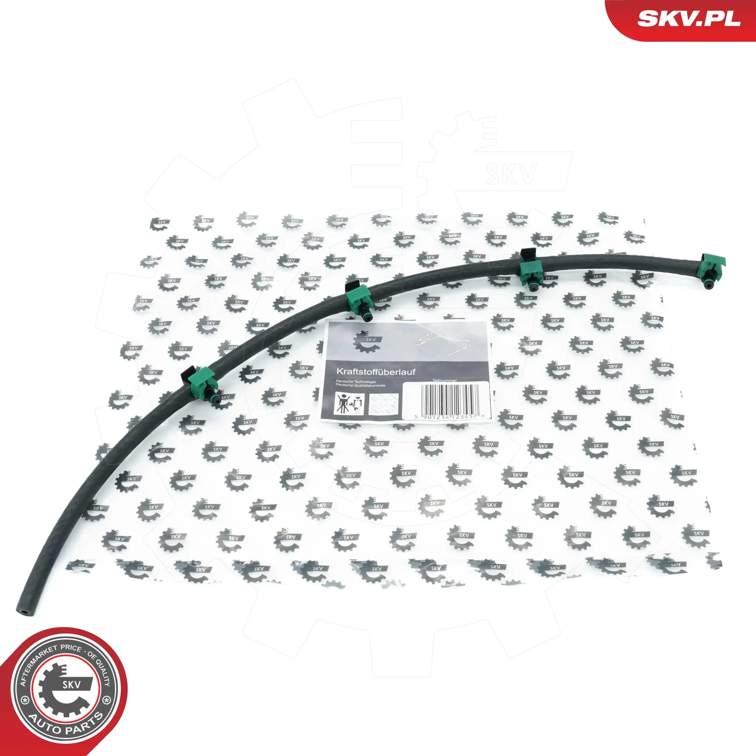 Hose, fuel overflow